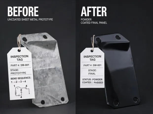 Prototype guard converted to production panel